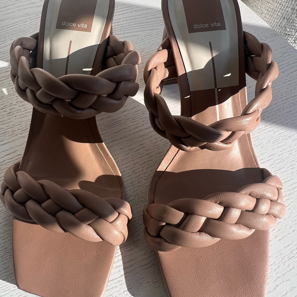 Dolce Vita Women's Braided Sandals - Tan